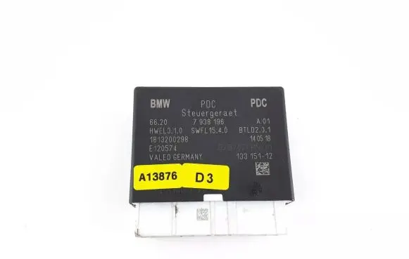 BMW X5 F15 Parking PDC control unit/module 7938196 66207938196