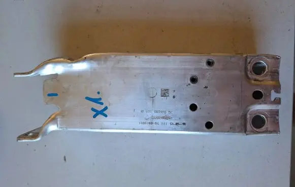 Front bumper shock/impact absorber