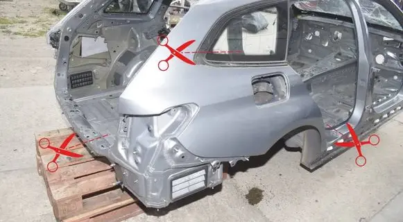 BMW 3 G20 G21 Rear quarter panel 