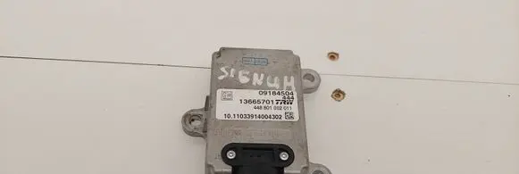 Opel Signum ESP acceleration yaw rate sensor 09184504 1033914004302 26657017