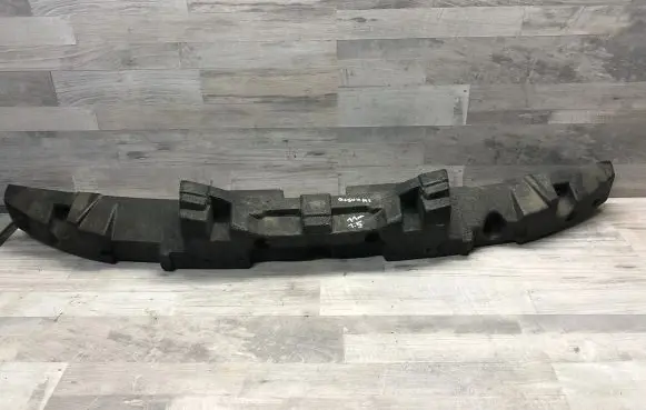 Front bumper foam support bar
