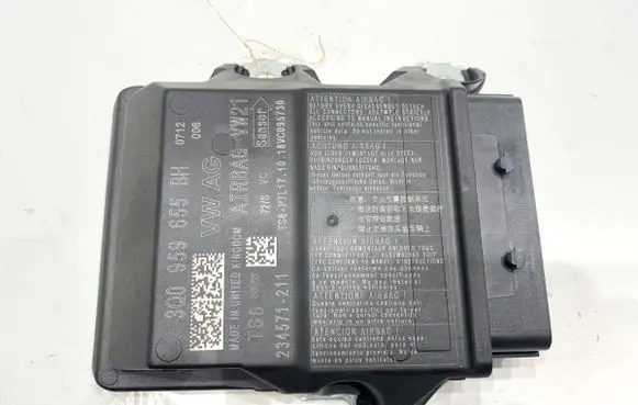 Airbag deployment crash/impact sensor