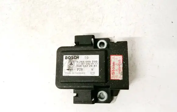 Mercedes-Benz E W210 ESP acceleration yaw rate sensor 0265005230 0015404517