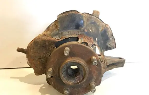 Hyundai Tucson JM Front wheel hub spindle knuckle
