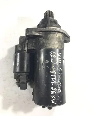 Volkswagen Sharan Starter motor 02M911023F 0001125048