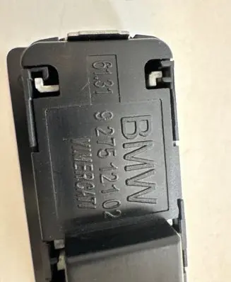 BMW 5 G30 G31 G38 Tailgate/boot open switch button 9275121
