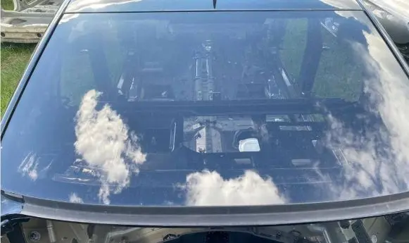 Audi A8 S8 D4 4H Rear windscreen/windshield window 