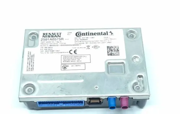 Renault Captur II Bluetooth control unit module 2591A6575R 352375008114507 2070120201