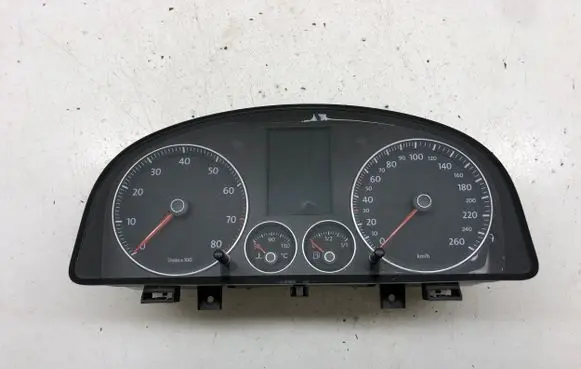 Volkswagen Touran I Speedometer (instrument cluster) 1T0920873D