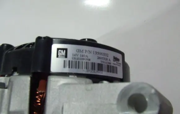 Opel Insignia A Generator/alternator 13500332 14V140A 1312110908