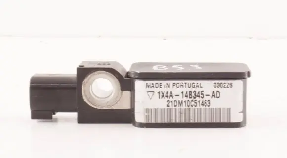 Jaguar X-Type Airbag deployment crash/impact sensor 1X4A14B345AD 030226 1X4A-14B345-AD