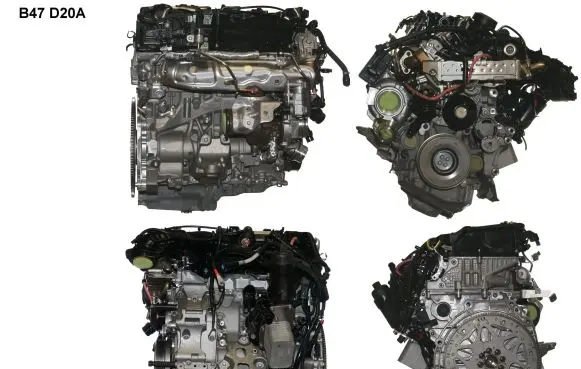 BMW 4 F32 F33 Engine B47D20A