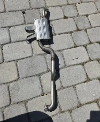 BMW X5 E70 Webasto auxiliary heater silencer 6973028 9010882G
