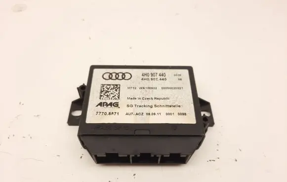Audi A8 S8 D4 4H GPS navigation control unit/module 4H0907440