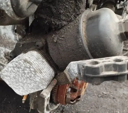 Peugeot 206 Oil filter cover 