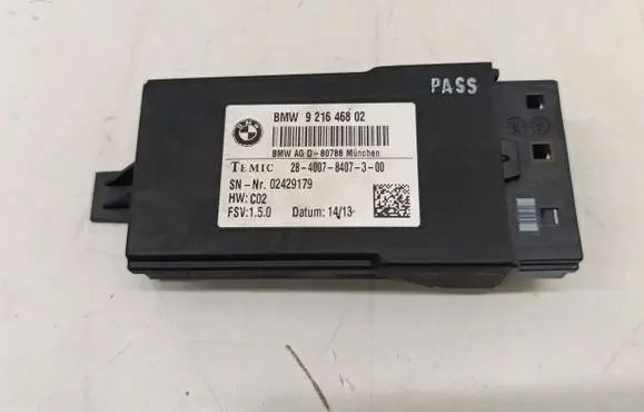 BMW 3 F30 F35 F31 Seat control module 9216468