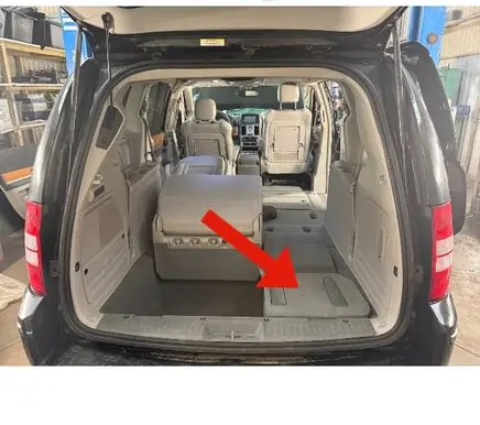 Chrysler Grand Voyager V Third row seats