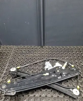 Front door window regulator with motor