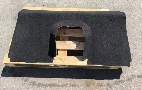 Chevrolet Corvette C7 Rear floor carpet liner 