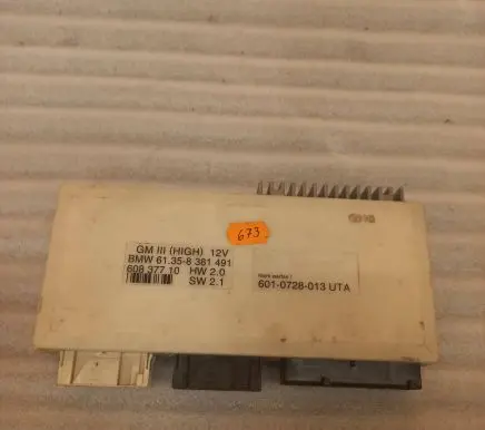 BMW 5 E39 Comfort/convenience module 61358381491 60837710