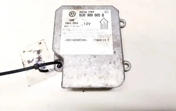 Volkswagen PASSAT B5 Airbag control unit/module 6q0909605b 5wk42869