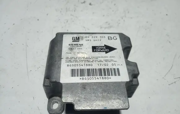 Opel Zafira A Airbag control unit/module 24416704 1923594 5WK42978