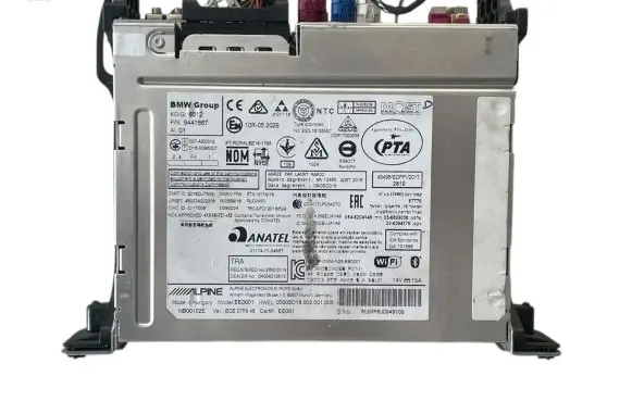 BMW 3 F30 F35 F31 Head unit multimedia control 9441867 10R052029 7F8J0949109