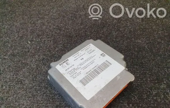 Peugeot 307 Airbag control unit/module 9645840780