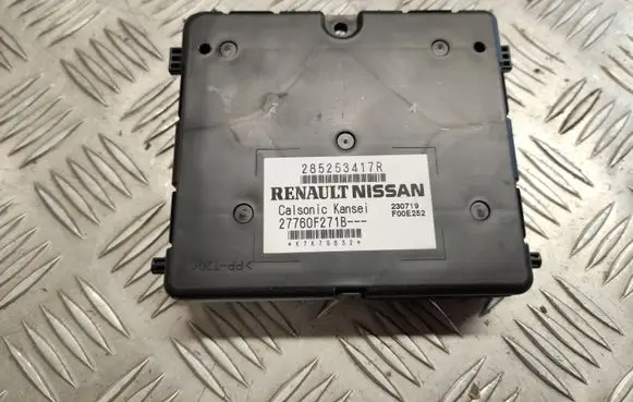 Renault Clio V Air conditioning/heating control unit 285253417R