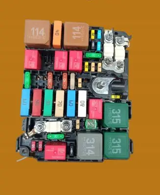 Citroen C3 Fuse box set 9804848580