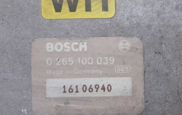 Opel Vectra A ABS control unit/module 0265100039