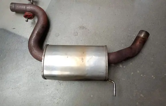 Seat Leon (1P) Middle muffler/silencer 1k0253411bd
