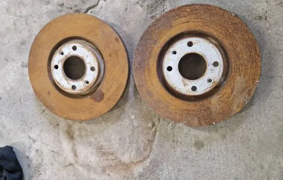 Front brake disc