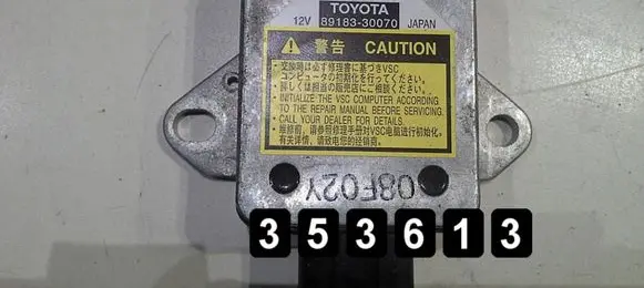 Lexus GS 300 350 430 450H Engine control unit/module 89183-30070