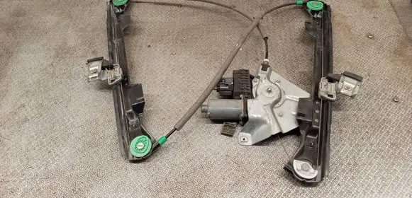 Jaguar X-Type Front door window regulator with motor 