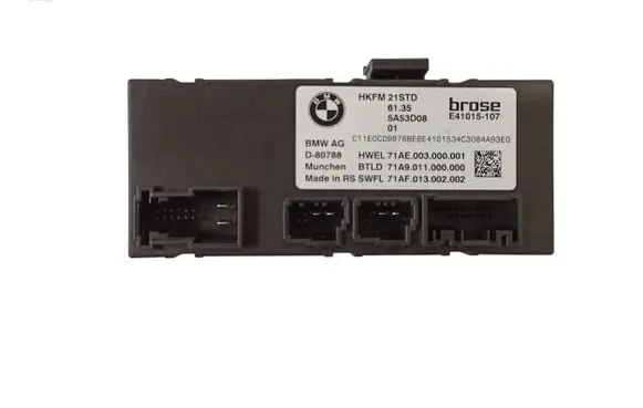 BMW 7 G70 Tailgate/trunk control unit/module 5A53D08 61355A53D08