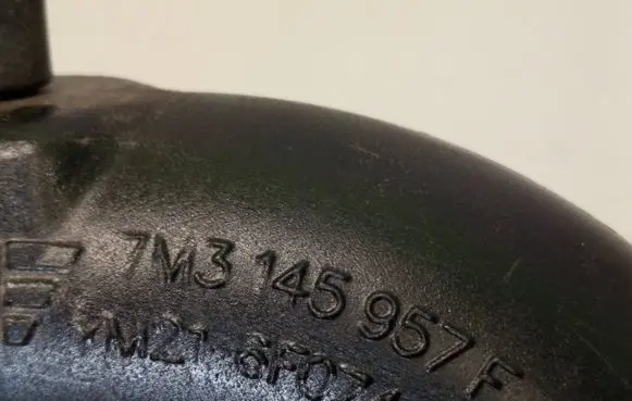 Seat Alhambra (Mk1) Intercooler hose/pipe 7M3145957F