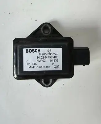 BMW 7 E65 E66 ESP acceleration yaw rate sensor 0265005249