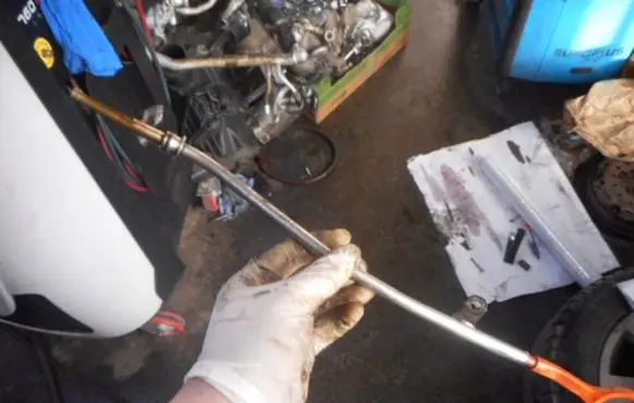 Audi A8 S8 D3 4E Oil level dip stick 079115609P