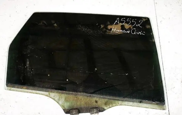 Rear door window glass