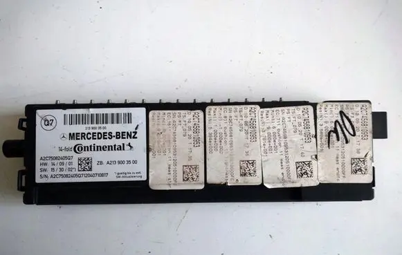 Mercedes-Benz E W213 Other control units/modules A2139003500 A2C75082405Q7