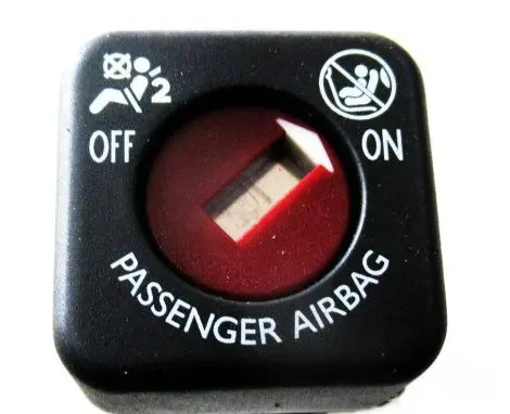 Opel Corsa F Passenger airbag on/off switch 9641391277