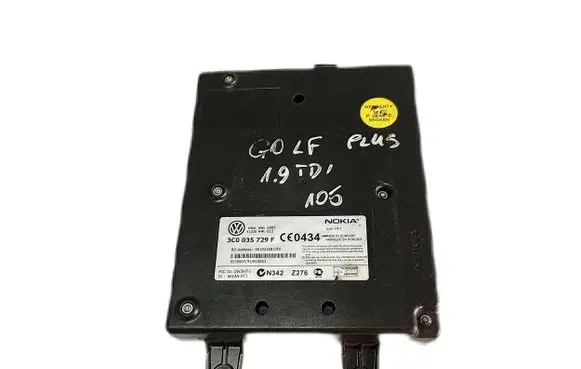Volkswagen PASSAT B6 Bluetooth control unit module 3C0035729F