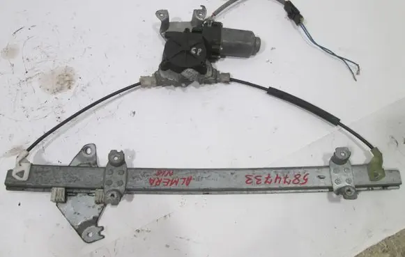 Nissan Almera N16 Front door window regulator with motor 400601T3 114726