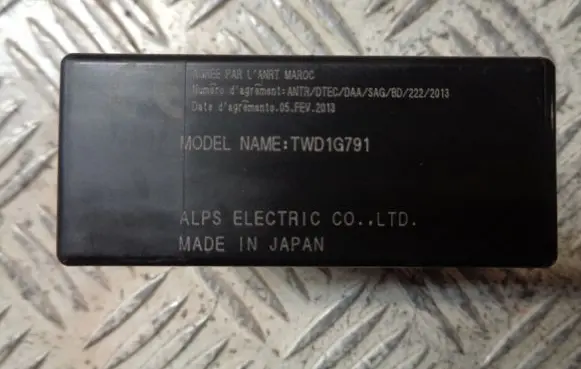 Nissan Note (E12) Tire pressure control unit TWD1G791