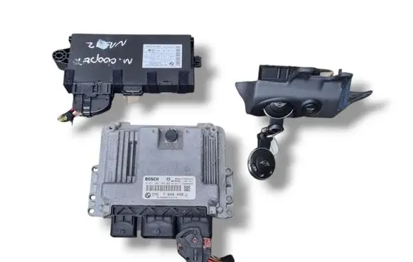 Mini One - Cooper Coupe R56 Engine ECU kit and lock set 0261201966 7600020