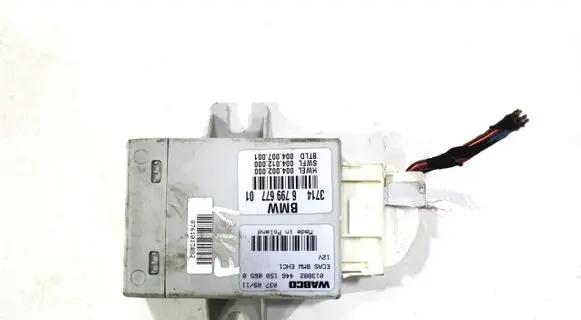 BMW 6 E63 E64 Air suspension control unit module (rear) 6799677