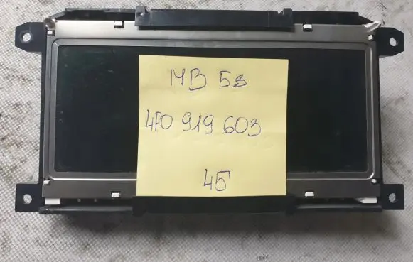 Audi A6 S6 C6 4F Screen/display/small screen 4F0919603