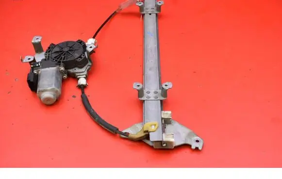 Front door window regulator with motor
