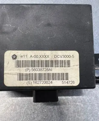 Jeep Grand Cherokee Alarm control unit/module 56038728AI